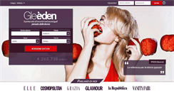 Desktop Screenshot of it.gleeden.com