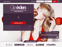 Tablet Screenshot of it.gleeden.com