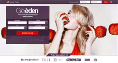 Desktop Screenshot of en.gleeden.com
